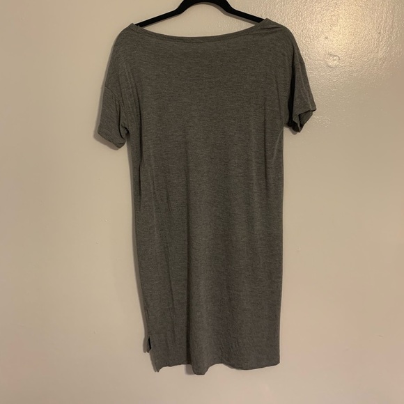 T by Alexander Wang Short Sleeve T-shirt Dress - Picture 3 of 4